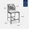 Best Choice Products Set of 2 Indoor Outdoor Counter Height Barstools w/ All-Weather Rope & Aluminum